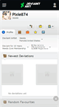 Mobile Screenshot of pixie874.deviantart.com