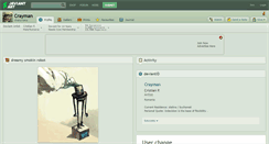 Desktop Screenshot of crayman.deviantart.com