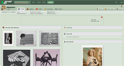 Desktop Screenshot of meemow.deviantart.com