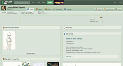 Desktop Screenshot of lord-of-the-trance.deviantart.com