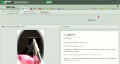 Desktop Screenshot of little-rita.deviantart.com