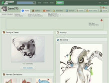 Tablet Screenshot of dawn773.deviantart.com