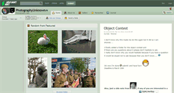 Desktop Screenshot of photographyunknown.deviantart.com