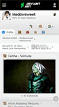 Mobile Screenshot of medowsweet.deviantart.com