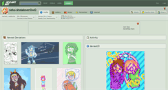 Desktop Screenshot of neko-shotaloverowo.deviantart.com