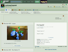 Tablet Screenshot of lockmancapulet.deviantart.com