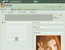 Tablet Screenshot of gruberjan.deviantart.com