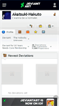 Mobile Screenshot of akatsuki-hakuto.deviantart.com