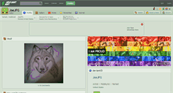 Desktop Screenshot of joejfg.deviantart.com