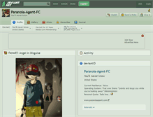 Tablet Screenshot of paranoia-agent-fc.deviantart.com