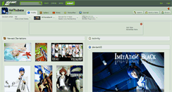 Desktop Screenshot of keitsubasa.deviantart.com