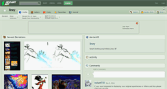 Desktop Screenshot of liney.deviantart.com