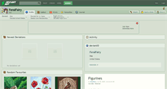 Desktop Screenshot of feralfairy.deviantart.com