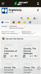 Mobile Screenshot of orgmelody.deviantart.com