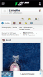 Mobile Screenshot of linnette.deviantart.com