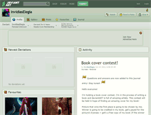 Tablet Screenshot of invidiaselegia.deviantart.com