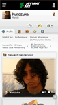 Mobile Screenshot of kurozuka.deviantart.com