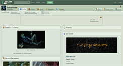 Desktop Screenshot of horusanim.deviantart.com