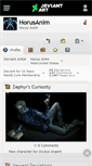 Mobile Screenshot of horusanim.deviantart.com