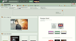 Desktop Screenshot of lonewined.deviantart.com