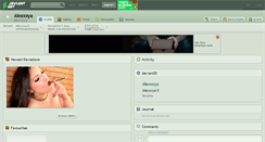 Desktop Screenshot of alexxxya.deviantart.com