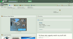 Desktop Screenshot of drieka.deviantart.com
