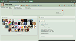Desktop Screenshot of lelanie-stock.deviantart.com