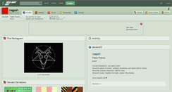 Desktop Screenshot of nagash.deviantart.com