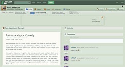 Desktop Screenshot of noxlamiarum.deviantart.com