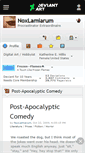 Mobile Screenshot of noxlamiarum.deviantart.com