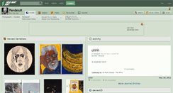 Desktop Screenshot of pandasuit.deviantart.com