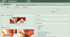 Desktop Screenshot of erotikisfairi.deviantart.com