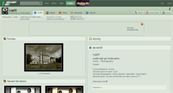 Desktop Screenshot of lopix.deviantart.com