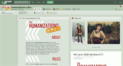 Desktop Screenshot of humanizations-club.deviantart.com