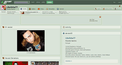 Desktop Screenshot of libelinha77.deviantart.com