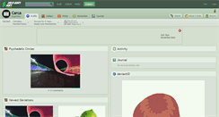 Desktop Screenshot of carca.deviantart.com