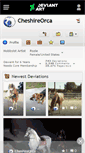 Mobile Screenshot of cheshireorca.deviantart.com