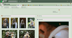 Desktop Screenshot of elfen-lena.deviantart.com