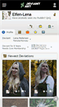 Mobile Screenshot of elfen-lena.deviantart.com
