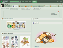 Tablet Screenshot of pluffers.deviantart.com