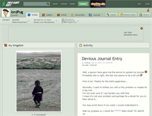 Tablet Screenshot of lordpug.deviantart.com