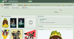 Desktop Screenshot of anti-jager375.deviantart.com