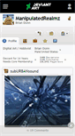 Mobile Screenshot of manipulatedrealmz.deviantart.com