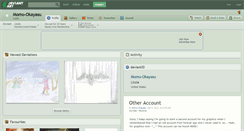 Desktop Screenshot of momo-okayasu.deviantart.com