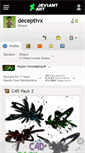 Mobile Screenshot of deceptivx.deviantart.com