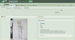 Desktop Screenshot of chimpsy.deviantart.com