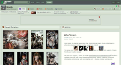 Desktop Screenshot of nivelis.deviantart.com