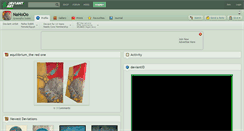 Desktop Screenshot of nahooo.deviantart.com