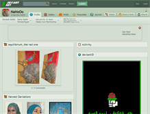 Tablet Screenshot of nahooo.deviantart.com