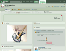 Tablet Screenshot of mrescaravelho.deviantart.com